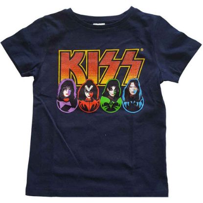 Picture of KISS Kids T-Shirt: Logo, Faces & Icons
