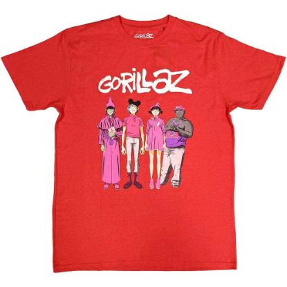 Picture of Gorillaz Unisex T-Shirt: Cracker Island Standing Group