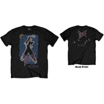 Picture of David Bowie Unisex T-Shirt: 83' Tour Back Print