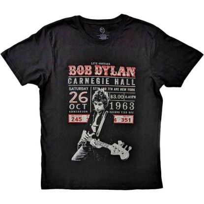 Picture of Bob Dylan Unisex T-Shirt: Carnegie Hall '63