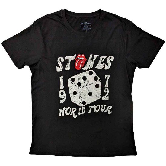 Picture of The Rolling Stones Unisex T-Shirt: Dice Tour '72