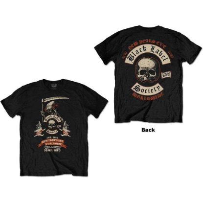 Picture of Black Label Society Unisex T-Shirt: New Years Eve Back Print