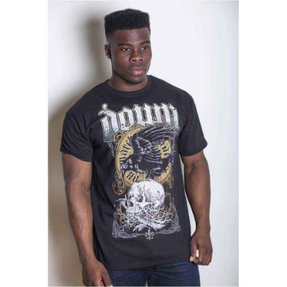 Picture of Down Unisex T-Shirt: Swamp Skull