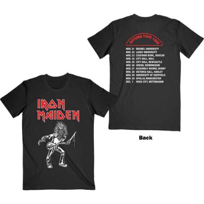 Picture of Iron Maiden Unisex T-Shirt: Autumn Tour 1980 Back Print