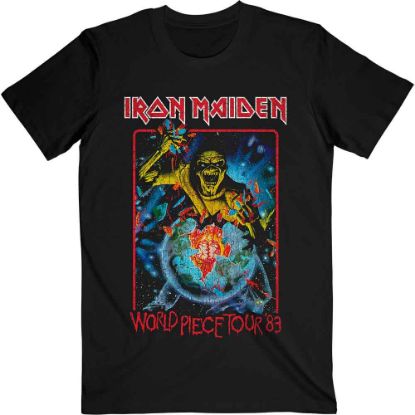 Picture of Iron Maiden Unisex T-Shirt: World Piece Tour '84 V.1.