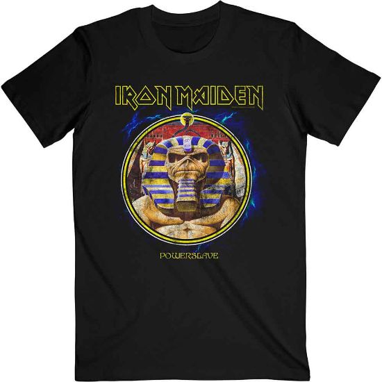 Picture of Iron Maiden Unisex T-Shirt: Powerslave Mummy Circle