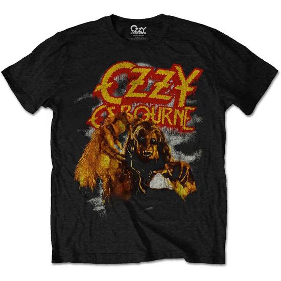 Picture of Ozzy Osbourne Unisex T-Shirt: Vintage Werewolf