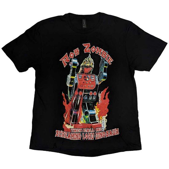 Picture of Rob Zombie Unisex T-Shirt: Lord Dinosaur