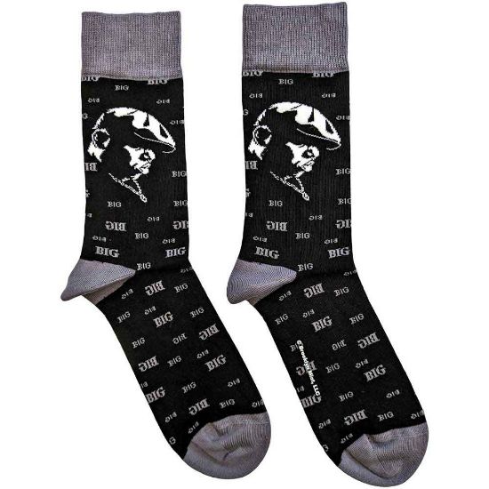 Picture of Biggie Smalls Unisex Ankle Socks: Side Portrait (UK Size 7 - 11)