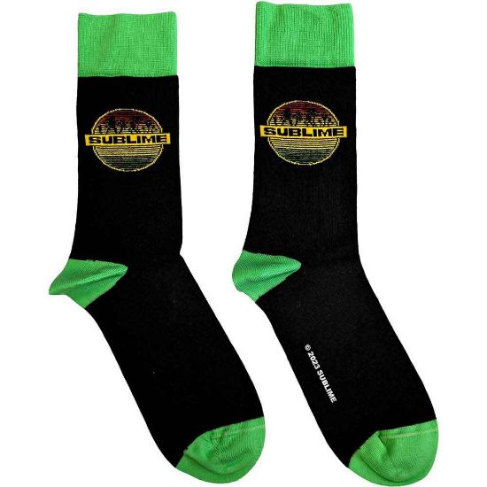 Picture of Sublime Unisex Ankle Socks: Circle Logo (UK Size 7 - 11)