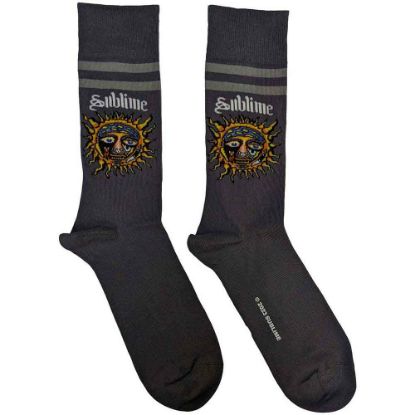 Picture of Sublime Unisex Ankle Socks: Yellow Sun (UK Size 7 - 11)