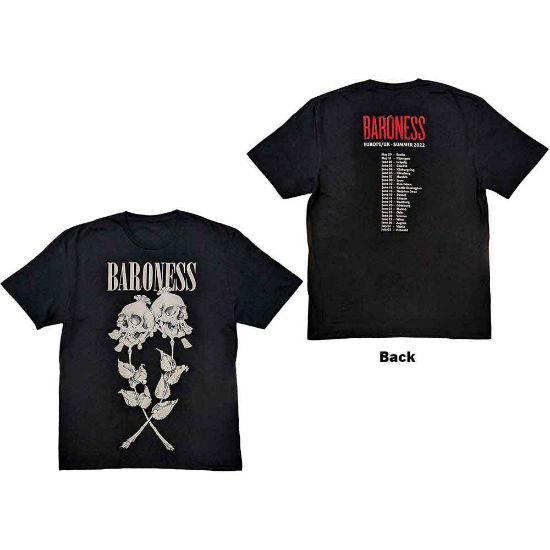 Picture of Baroness Unisex T-Shirt: Razor Bloom Back Print