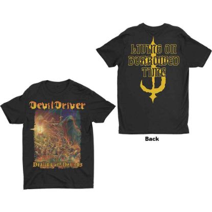 Picture of DevilDriver Unisex T-Shirt: Borrowed Back Print