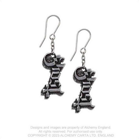 Picture of Ghost Earrings: Logo