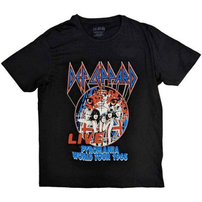 Picture of Def Leppard Unisex T-Shirt: Pyro World Tour