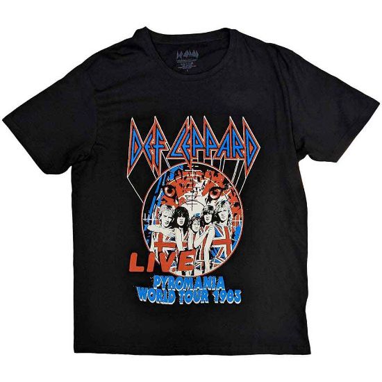 Picture of Def Leppard Unisex T-Shirt: Pyro World Tour