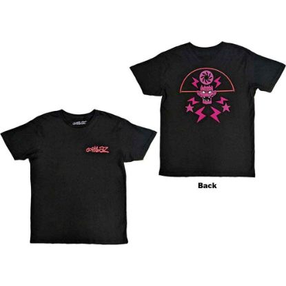 Picture of Gorillaz Unisex T-Shirt: Cult of Gorillaz Back Print