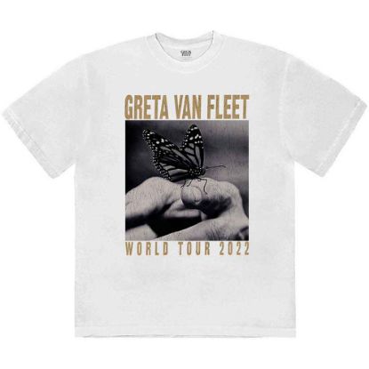 Picture of Greta Van Fleet Unisex T-Shirt: World Tour Butterfly