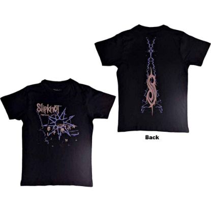 Picture of Slipknot Unisex T-Shirt: The End, So Far Band Photo Back Print