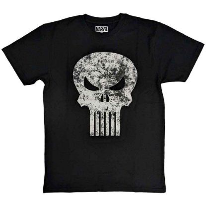 Picture of Marvel Comics Unisex T-Shirt: Punisher Distressed Logo