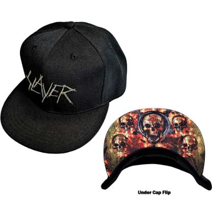 Picture of Slayer Unisex Snapback Cap: Scratchy Logo