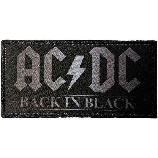 Picture of AC/DC Printed Patch: Back In Black (Standard) 