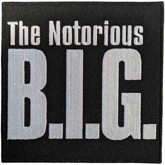 Picture of Biggie Smalls Woven Patch: The Notorious (Standard) 