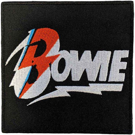 Picture of David Bowie Woven Patch: Diamond Dogs Flash Logo (Standard) 