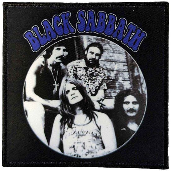 Picture of Black Sabbath Printed Patch: Band Photo Circle (Standard) 