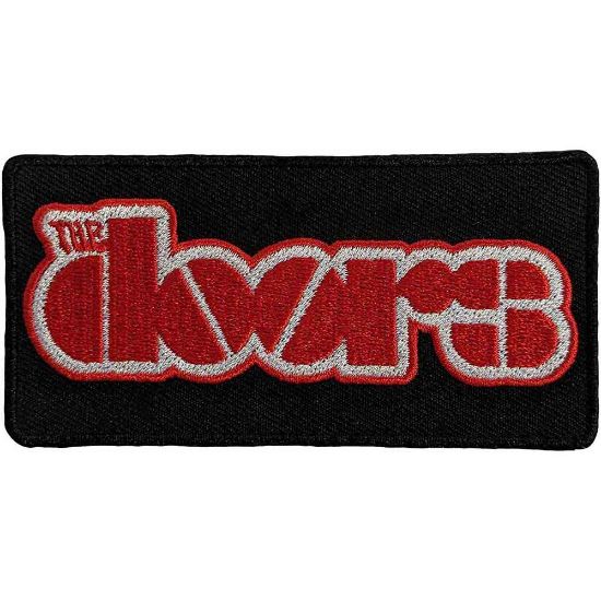 Picture of The Doors Woven Patch: Red Logo (Standard) 