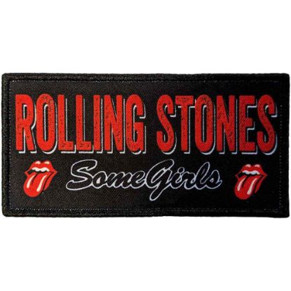 Picture of The Rolling Stones Printed Patch: Some Girls Logo (Standard) 