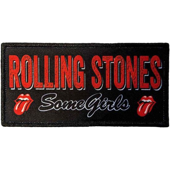 Picture of The Rolling Stones Printed Patch: Some Girls Logo (Standard) 