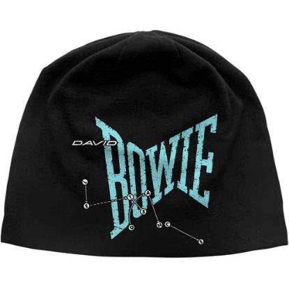 Picture of David Bowie Unisex Beanie Hat: Let's Dance JD Print