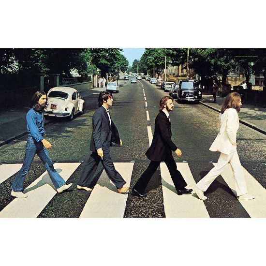 Picture of The Beatles Textile Poster: Abbey Road