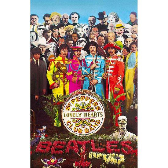 Picture of The Beatles Textile Poster: Sgt Pepper