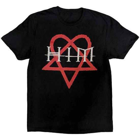 Picture of HIM Unisex T-Shirt: Heartagram