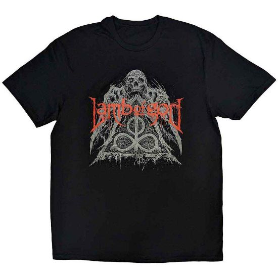 Picture of Lamb Of God Unisex T-Shirt: Skull Pyramid