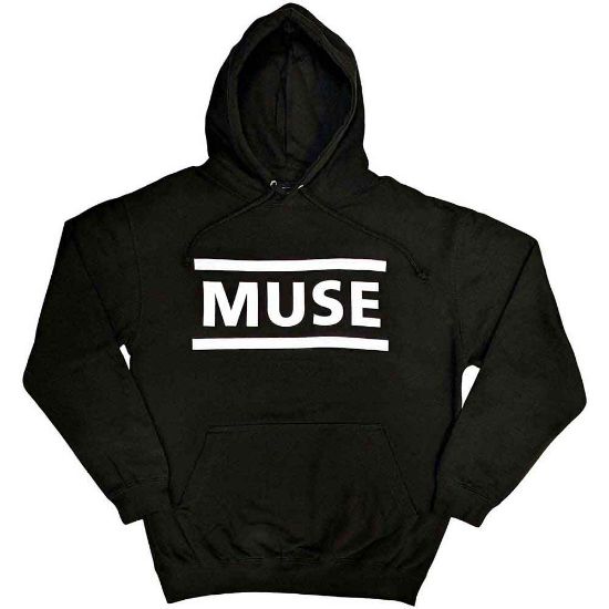 Picture of Muse Unisex Pullover Hoodie: White Logo