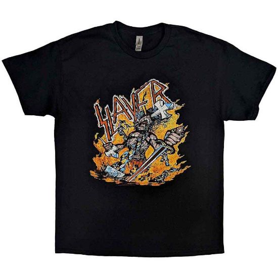 Picture of Slayer Unisex T-Shirt: Cartoon Flames
