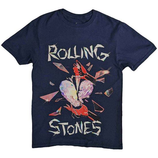 Picture of The Rolling Stones Unisex T-Shirt: Hackney Diamonds Heart