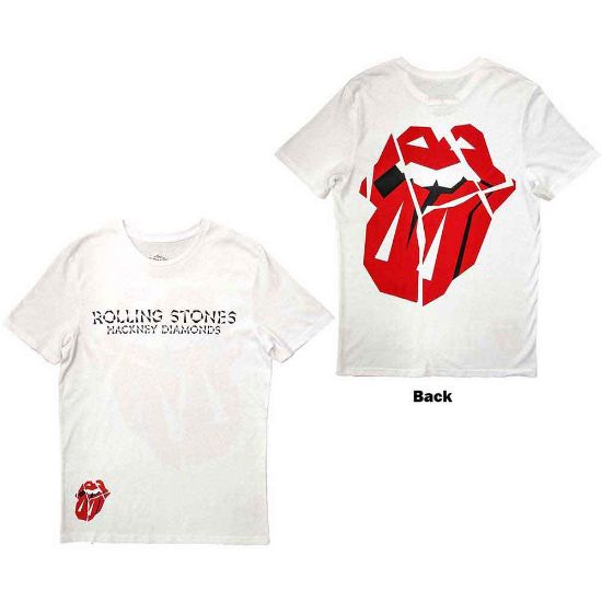 Picture of The Rolling Stones Unisex T-Shirt: Hackney Diamonds Lick Back Print