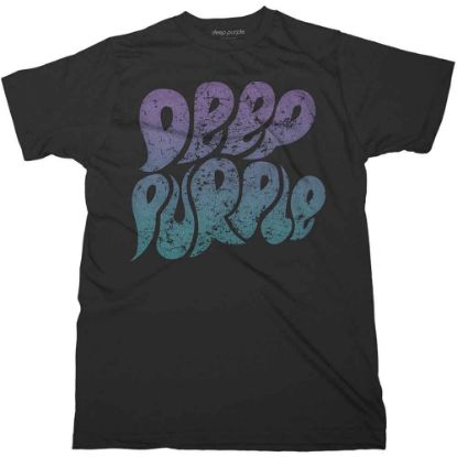 Picture of Deep Purple Unisex T-Shirt: Bubble Logo