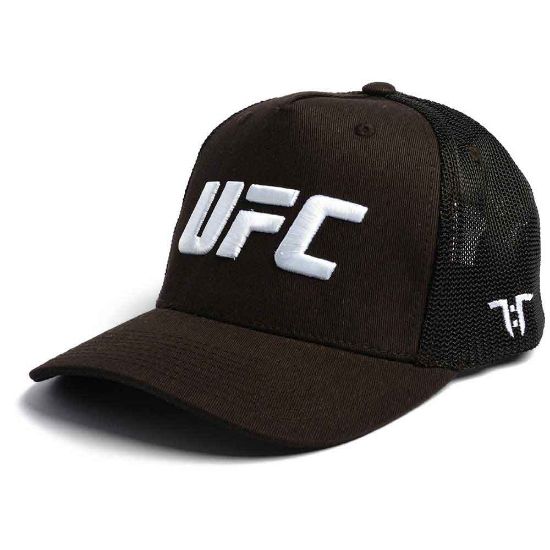 Picture of Tokyo Time Unisex Mesh Back Cap: UFC White Logo Mesh