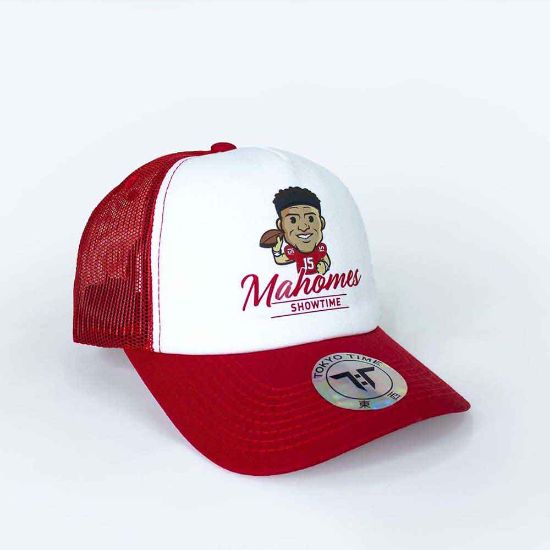 Picture of Tokyo Time Unisex Mesh Back Cap: NFLPA Patrick Mahomes Emoji