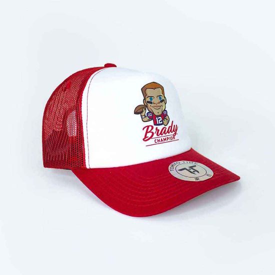 Picture of Tokyo Time Unisex Mesh Back Cap: NFLPA Tom Brady Emoji