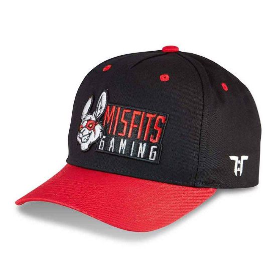 Picture of Tokyo Time Unisex Baseball Cap: Misfits Gaming Red Peak