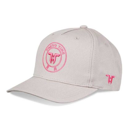 Picture of Tokyo Time Unisex Baseball Cap: TT Core Pink Logo