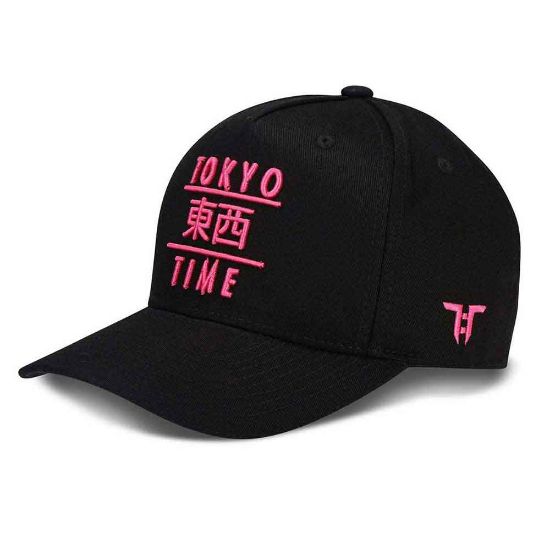 Picture of Tokyo Time Unisex Baseball Cap: TT Heritage Pink Logo