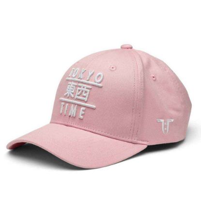 Picture of Tokyo Time Unisex Baseball Cap: TT Heritage White Logo