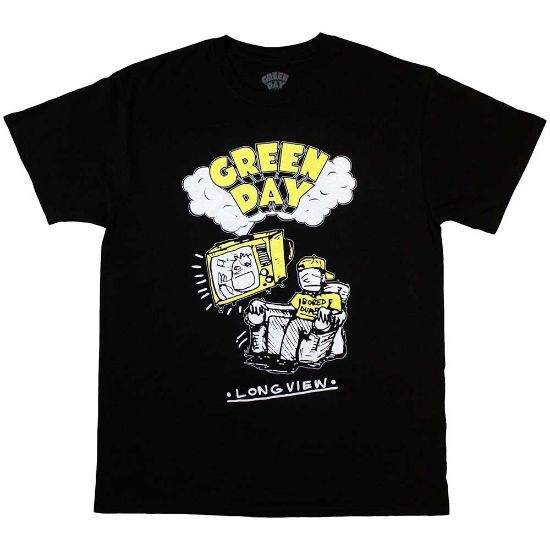 Picture of Green Day Unisex T-Shirt: Longview Doodle
